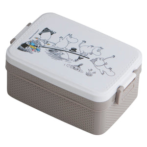 Moomin Water & Bath, Lunchbox, grey - Mu Shop