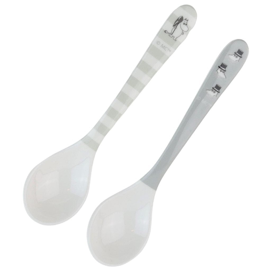 Moomin Water & Bath, Spoons, 2 - pack, Grey - Mu Shop