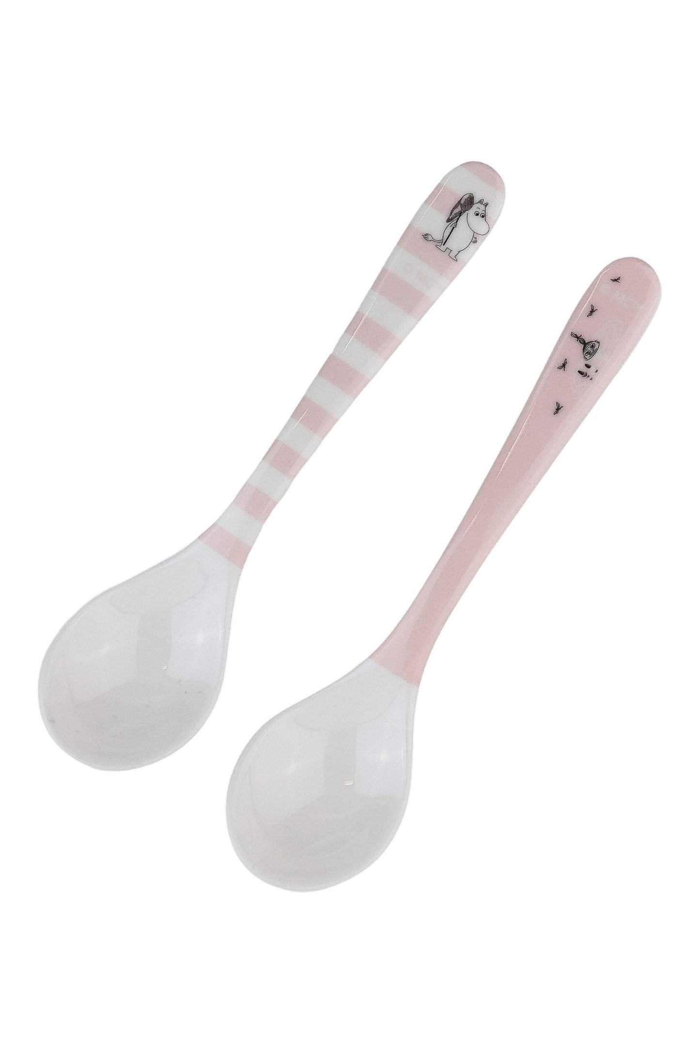 Moomin Water & Bath, Spoons, 2 - pack, Pink - Mu Shop