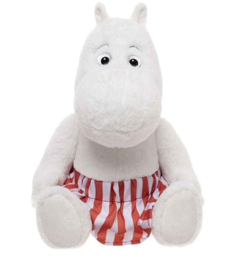 Moominmamma Plush Toy – Classic Striped Apron 30cm - Mu Shop