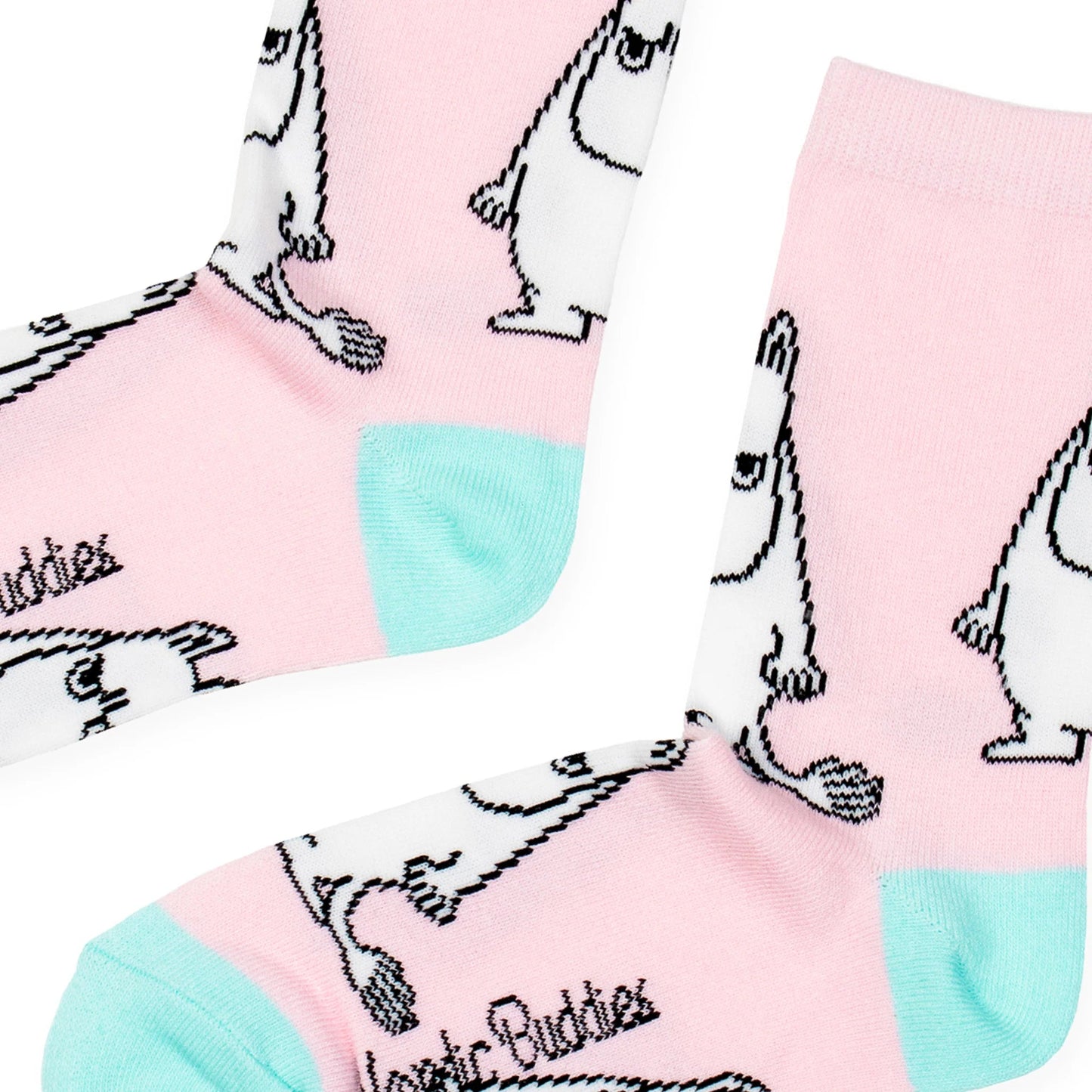 Moomintroll Grumpy Ladies Socks - Pink - Mu Shop