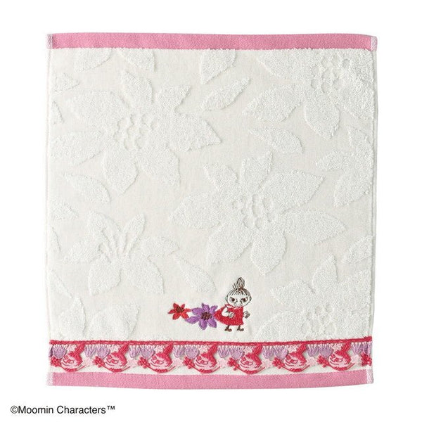 Moomintroll Towel - Little My (Pink & White) - Mu Shop