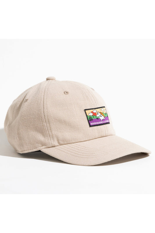 Moomintroll's Adventure Adult Cap - Beige - Mu Shop