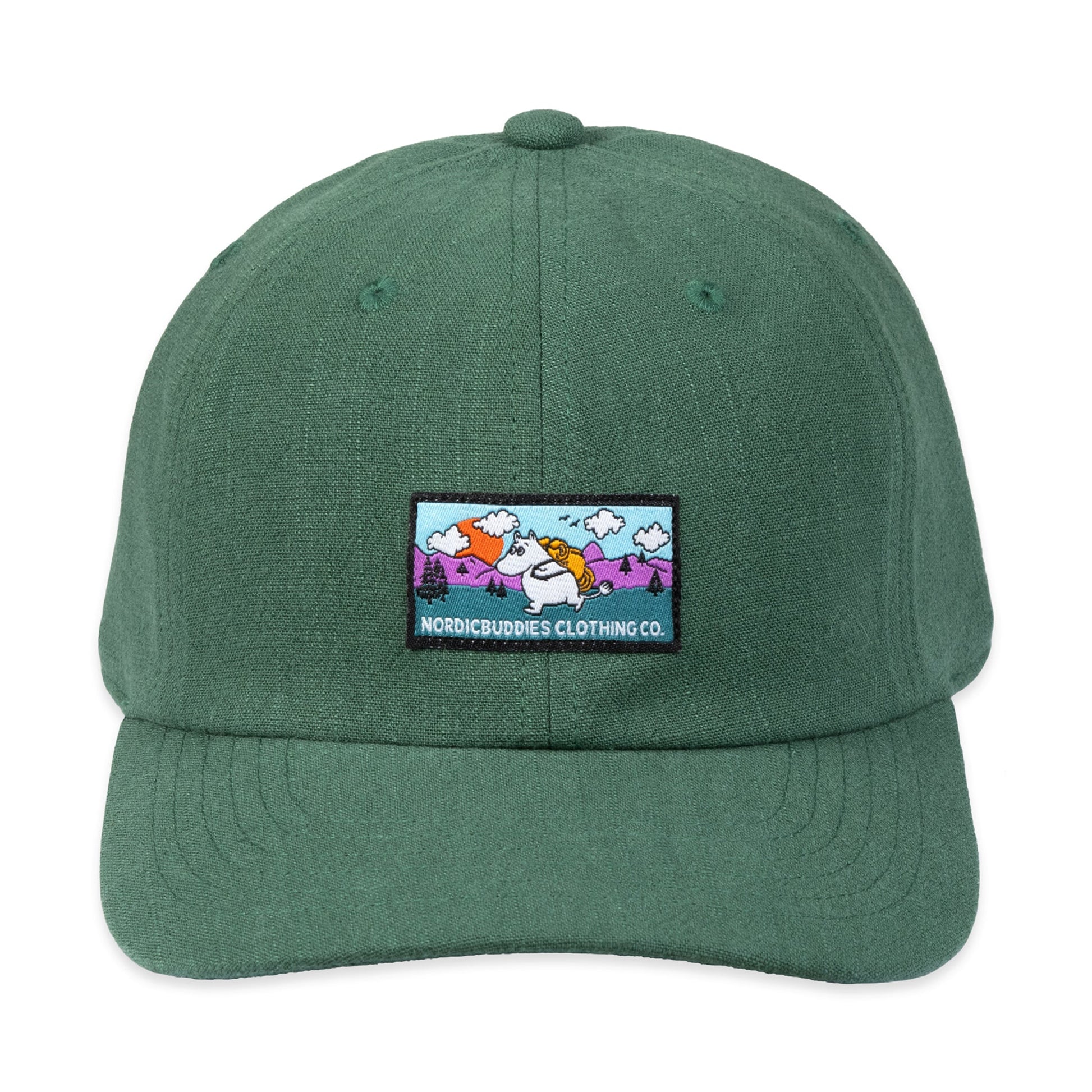 Moomintroll's Adventure Adult Cap - Green - Mu Shop