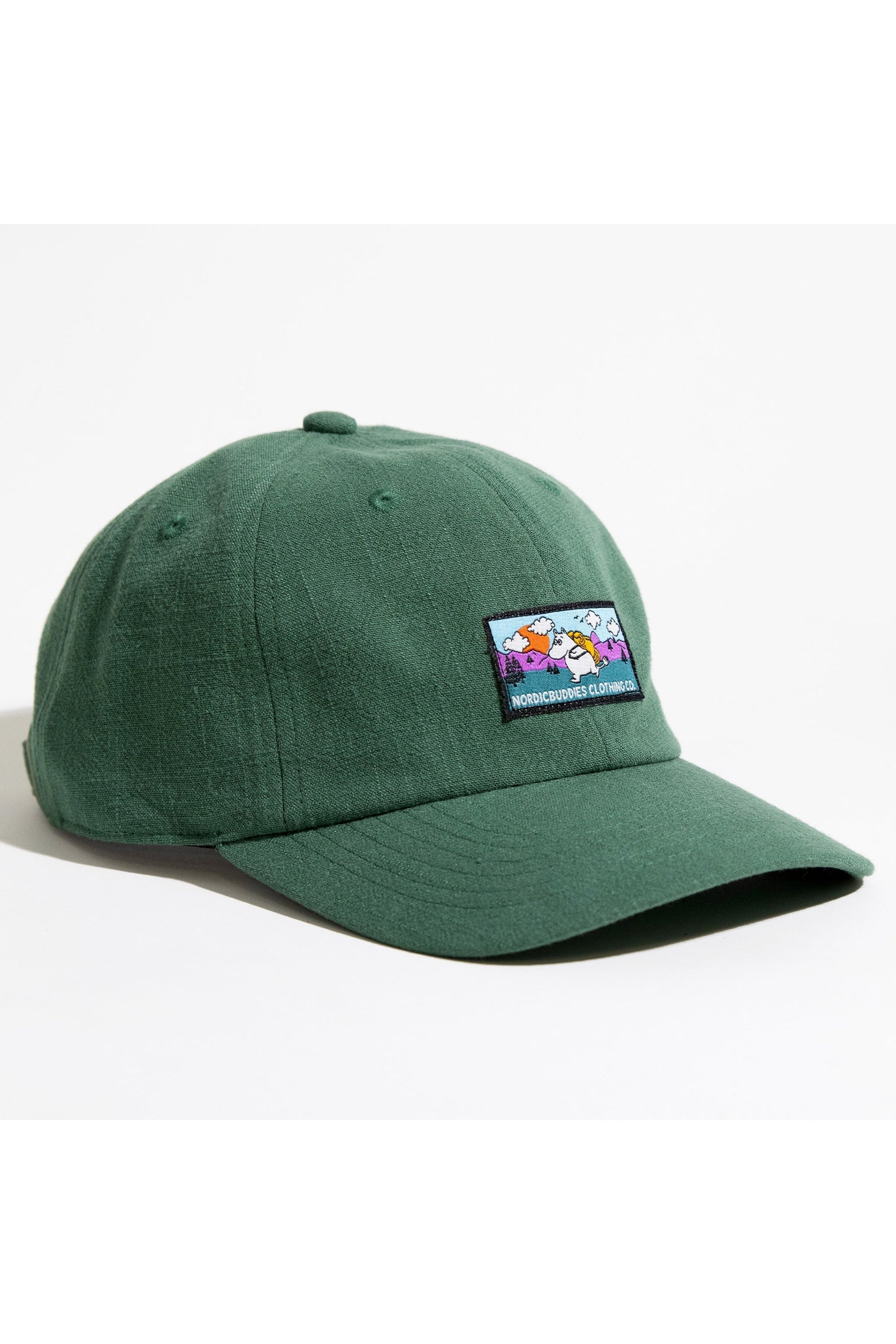 Moomintroll's Adventure Adult Cap - Green - Mu Shop