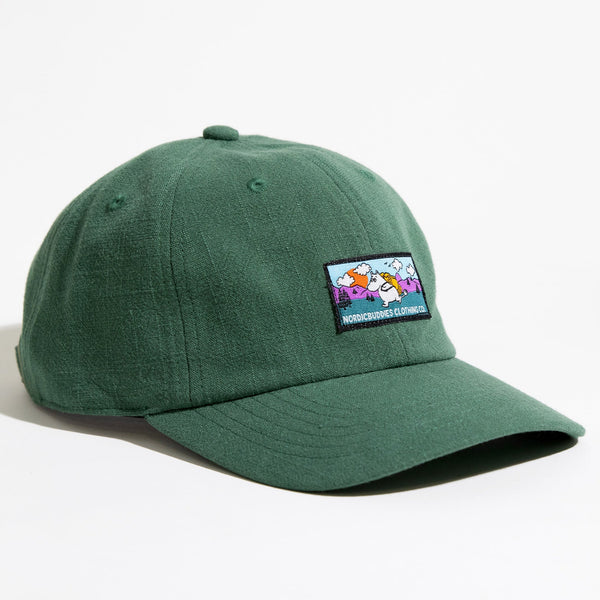 Moomintroll's Adventure Adult Cap - Green - Mu Shop