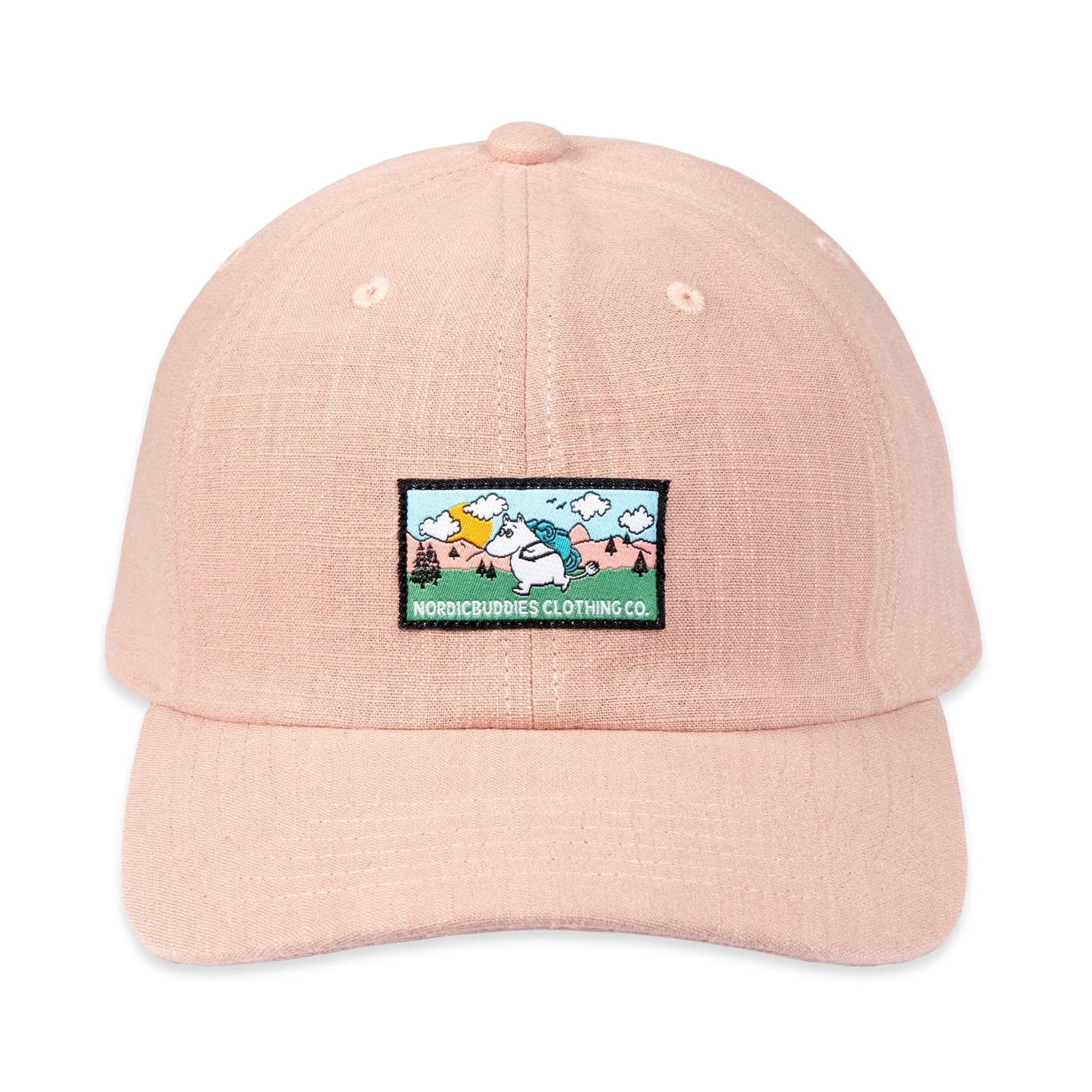 Moomintroll's Adventure Adult Cap - Light Peach - Mu Shop