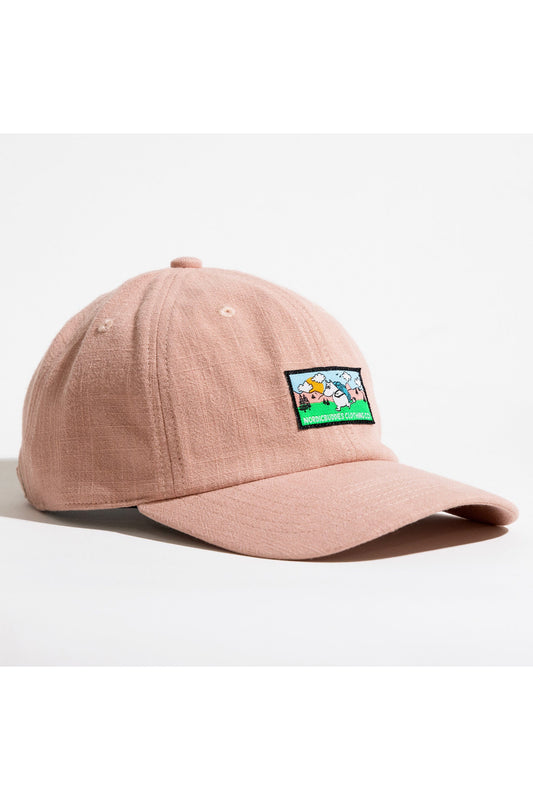 Moomintroll's Adventure Adult Cap - Light Peach - Mu Shop