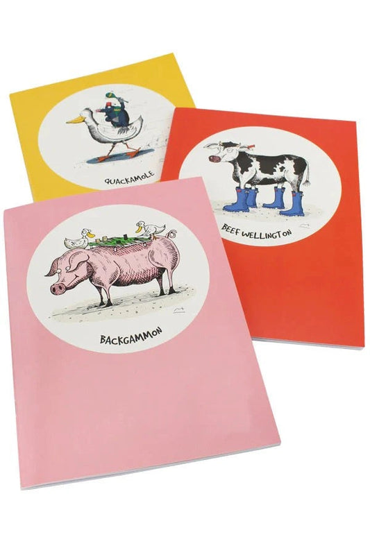 Moveable Feast Set of 3 Notebooks - Mu Shop