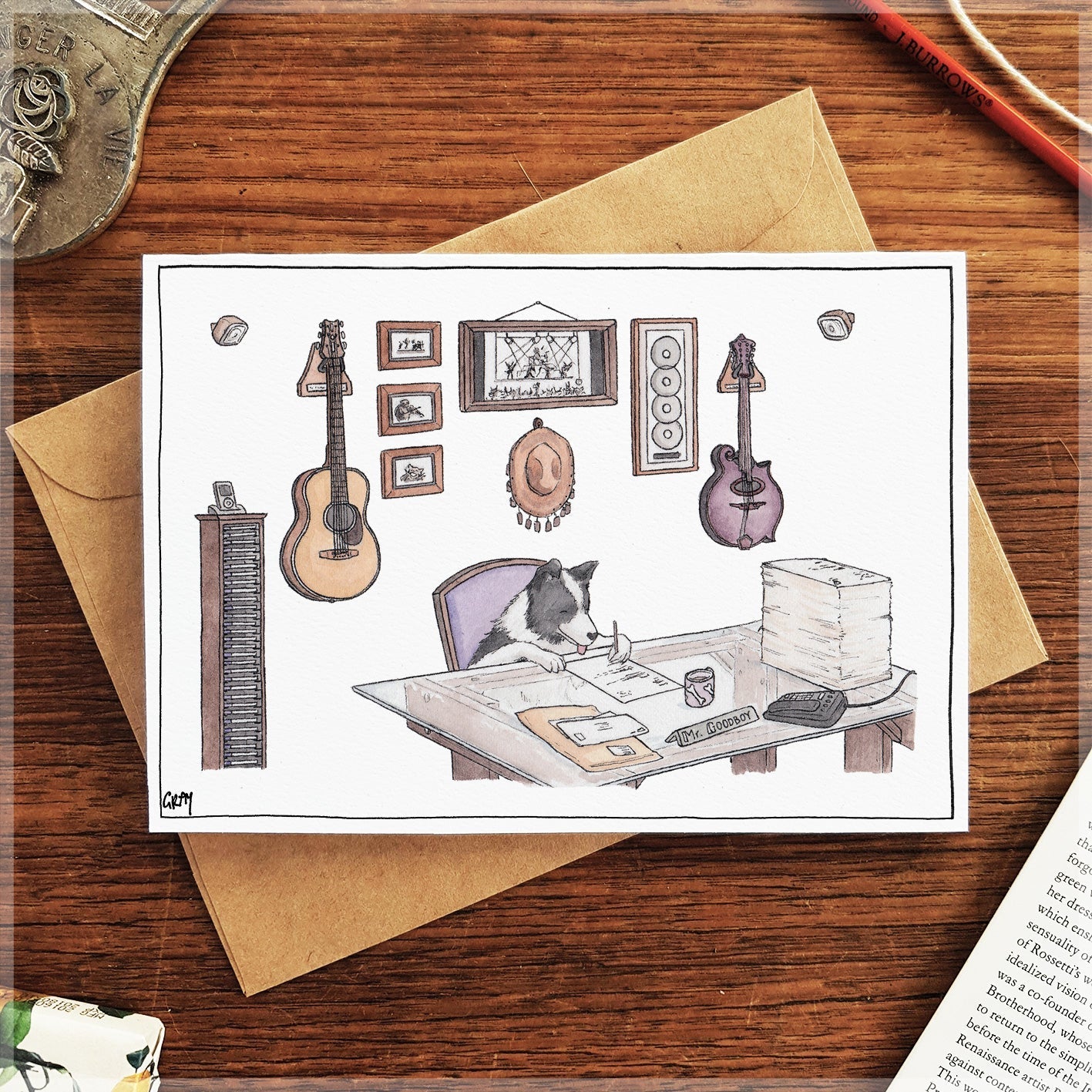 Mr Goodboy Greeting Card - Mu Shop