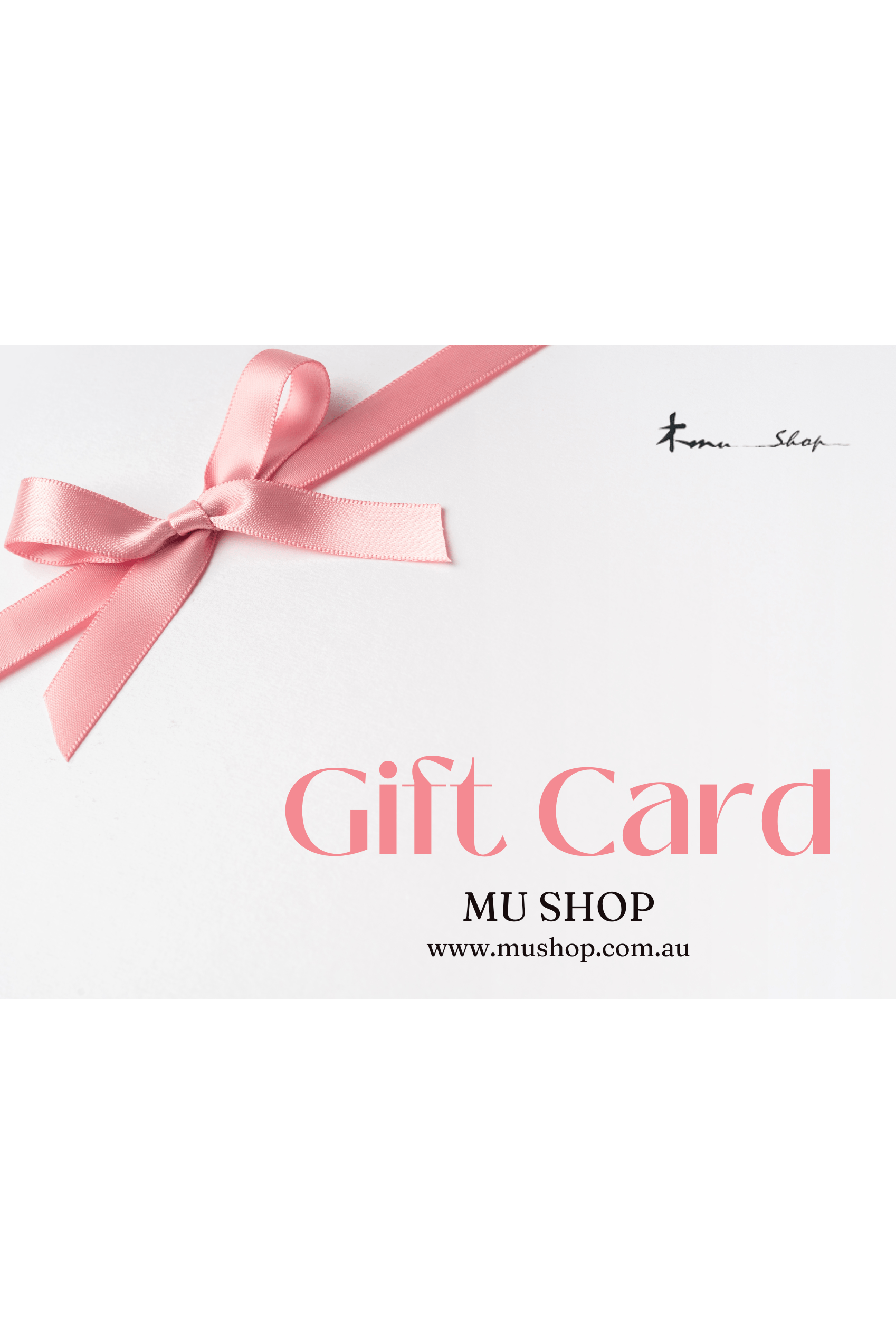 Mu Shop Gift Cards - Mu Shop