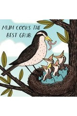 Mum's Grub Greeting Card - Mu Shop