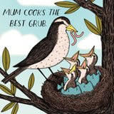 Mum's Grub Greeting Card - Mu Shop