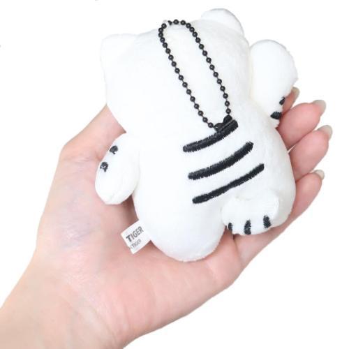 Muzik Tiger Phone Strap Mascot - White Tiger - Mu Shop