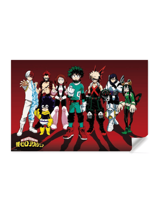 My Hero Academia Group Poster - Mu Shop