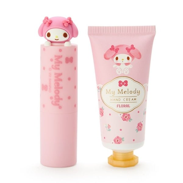 My Melody Bear Lip Balm & Hand Cream Set - Mu Shop