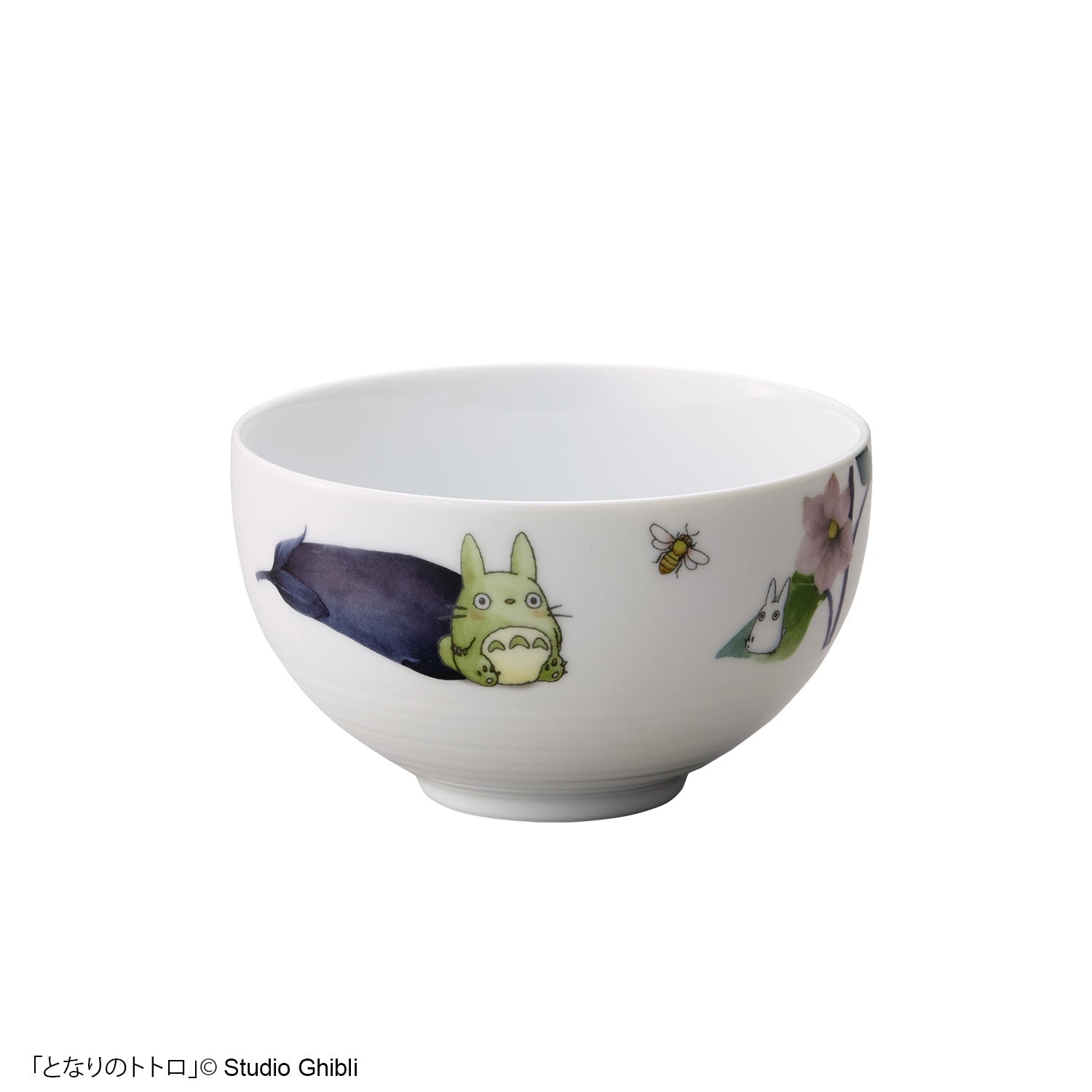 My Neighbor Totoro ‘Eggplant’ Fine Porcelain Bowl 13cm - Mu Shop