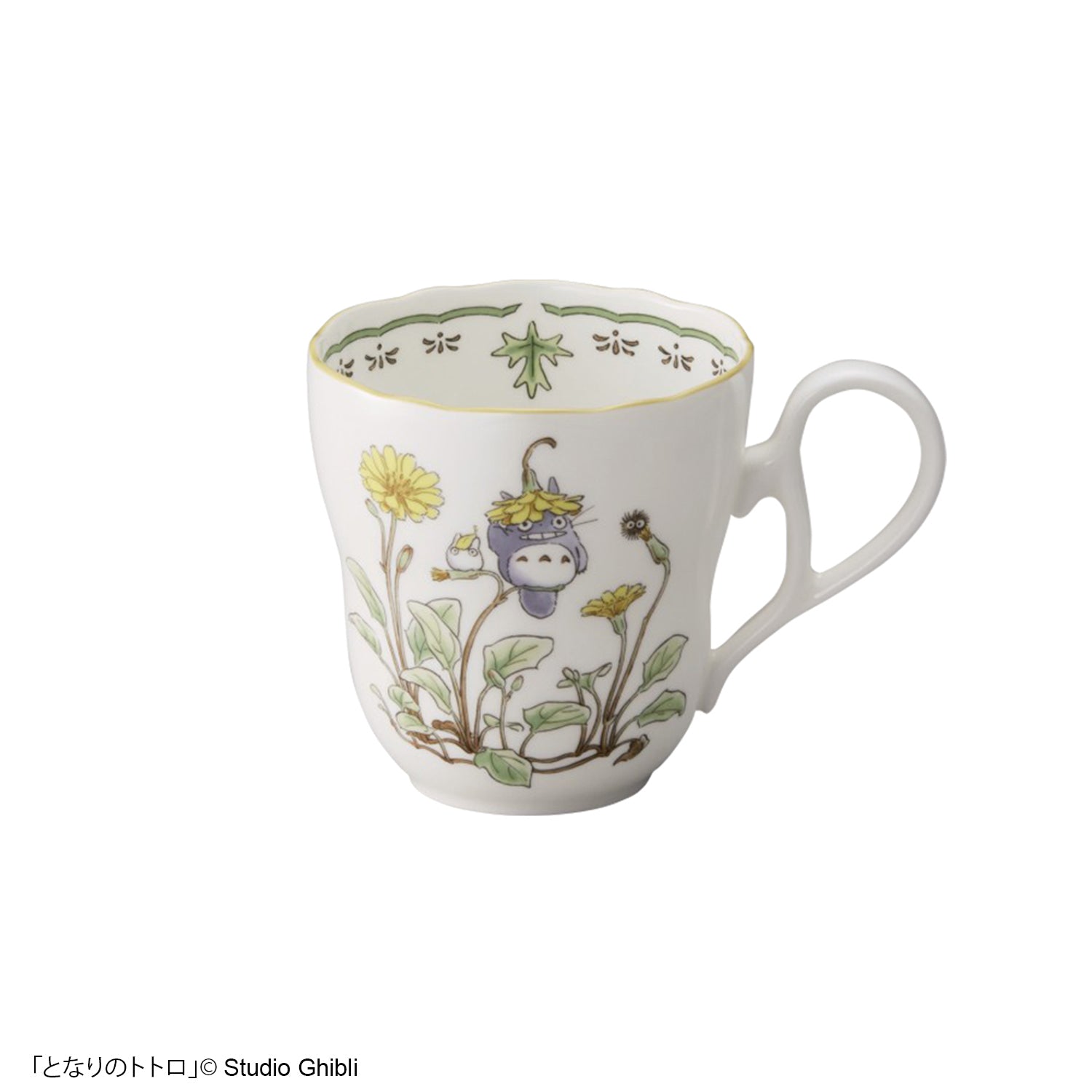 My Neighbor Totoro ‘Jishibari’ Fine Bone China Mug 375ml - Mu Shop