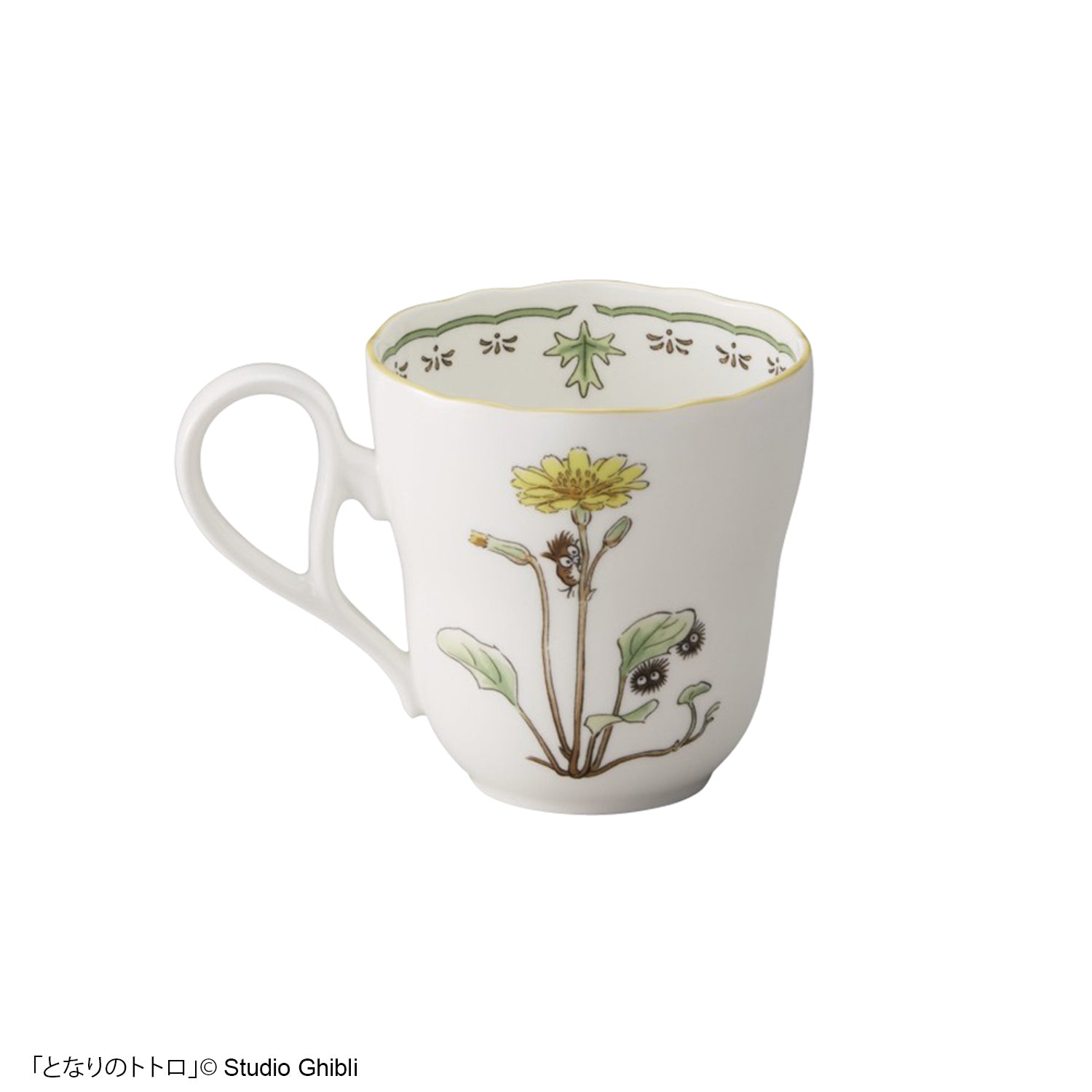 My Neighbor Totoro ‘Jishibari’ Fine Bone China Mug 375ml - Mu Shop