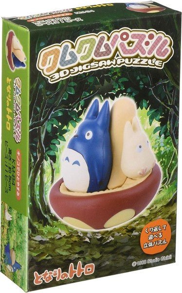 My Neighbor Totoro Mushroom Break 3d Puzzle - 11 Pcs - Mu Shop