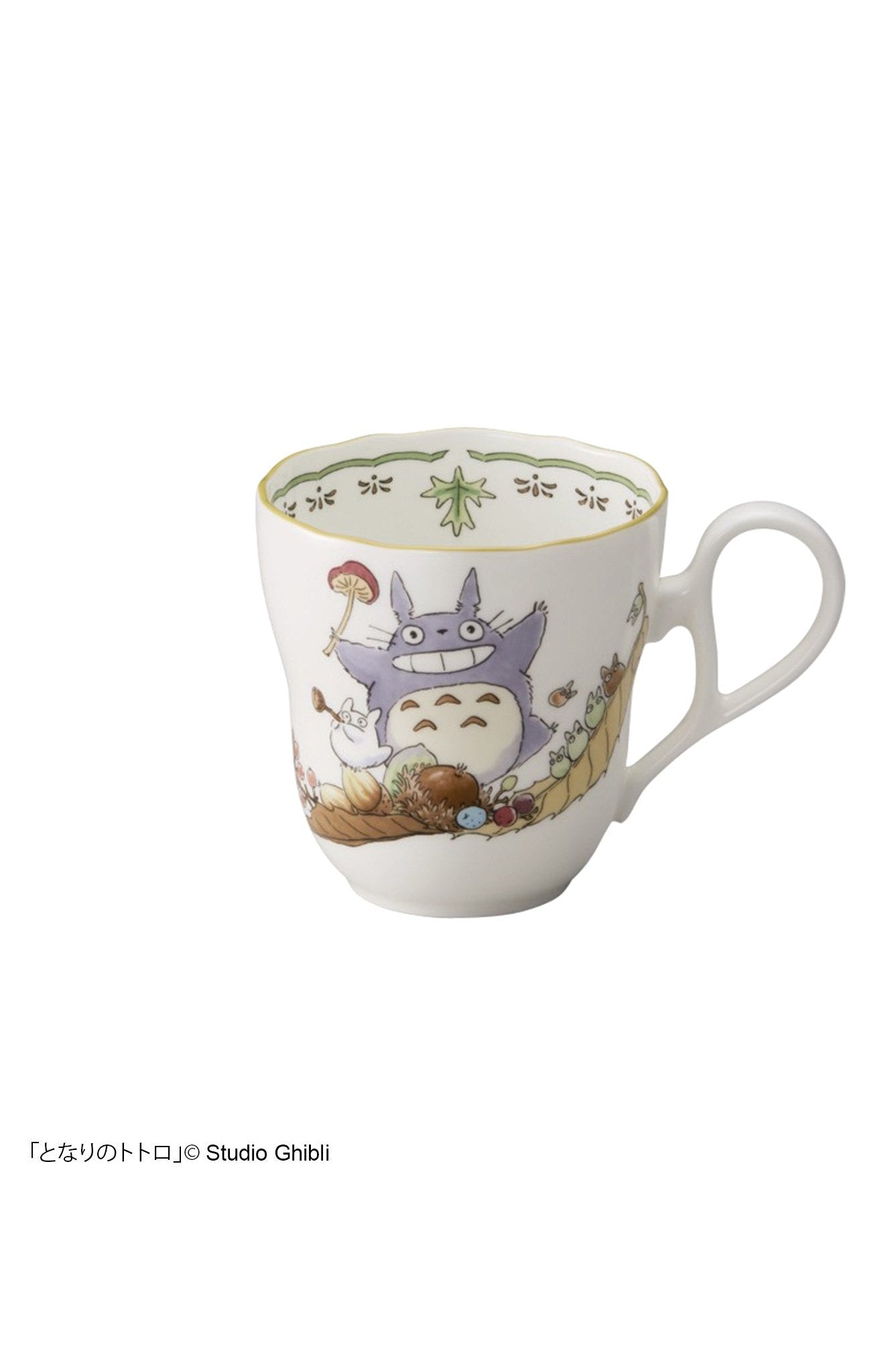 My Neighbor Totoro ‘Mushroom’ Fine Bone China Mug 375ml - Mu Shop