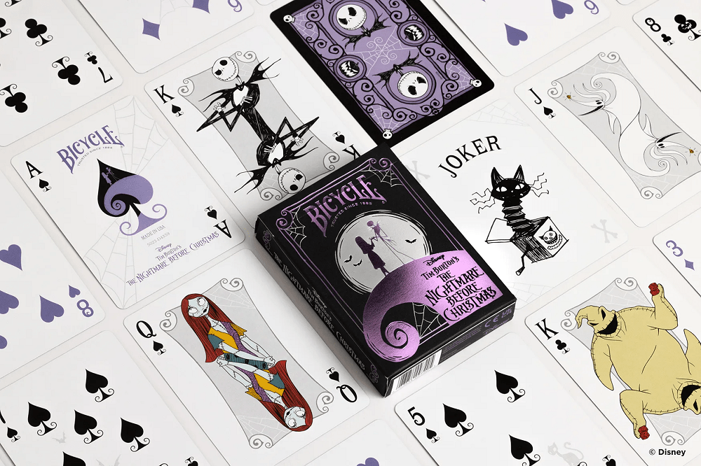 Nightmare Before Christmas Bicycle Playing Cards - Mu Shop