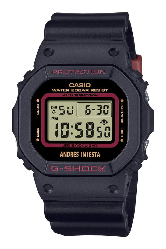 NLA - G SHOCK DIG ANDRES INIESTA S/WATCH - Mu Shop