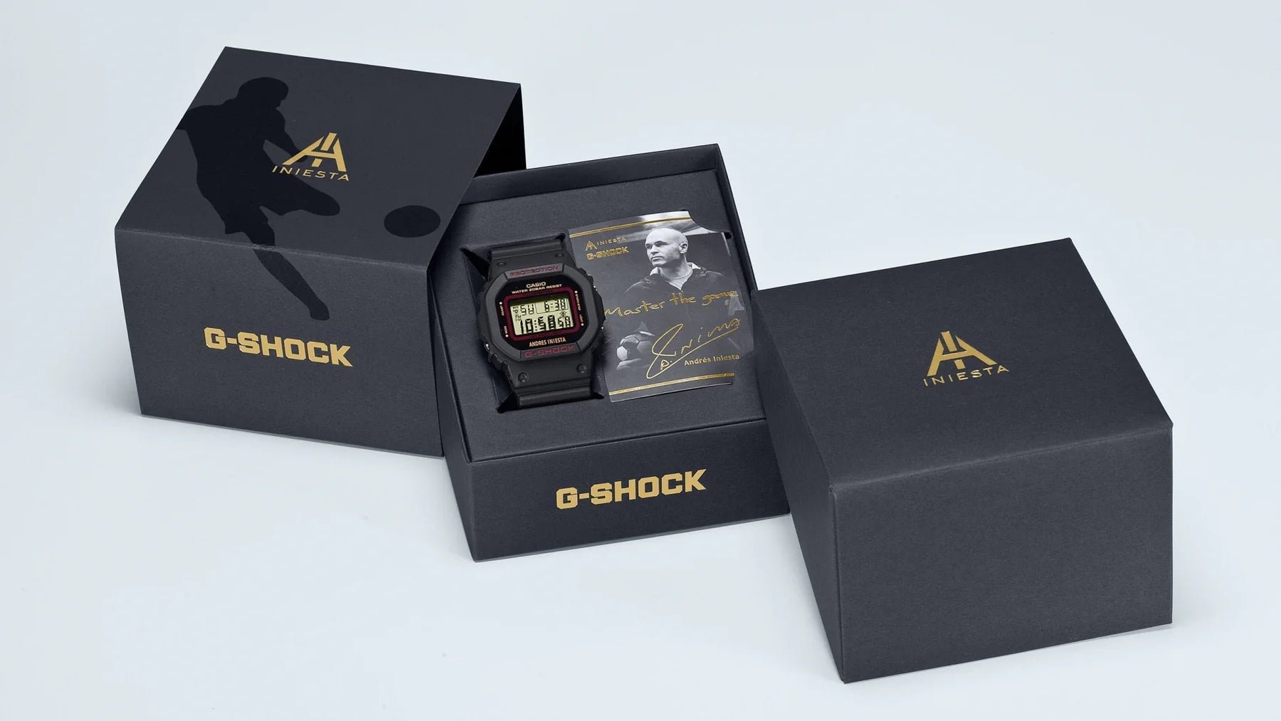 NLA - G SHOCK DIG ANDRES INIESTA S/WATCH - Mu Shop