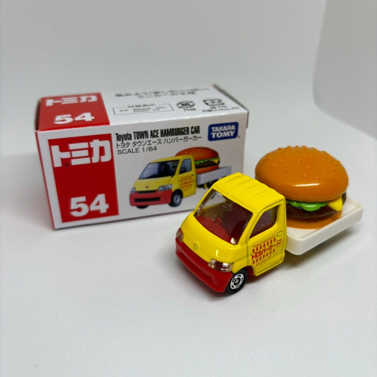 Tomica No. 54 Toyota TownAce Hamburger Car