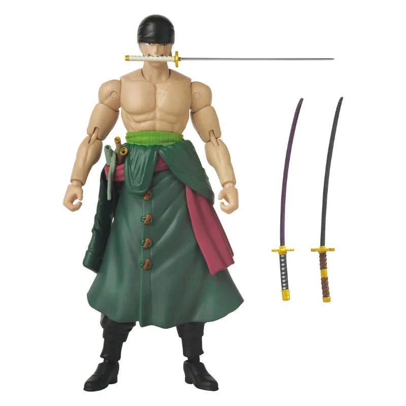 ONE PIECE - ANIME HEROES - RORONOA ZORO THREE SWORD STYLE - Mu Shop