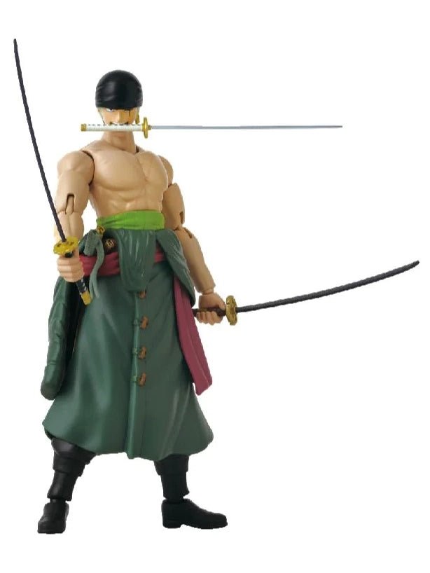 ONE PIECE - ANIME HEROES - RORONOA ZORO THREE SWORD STYLE - Mu Shop