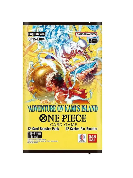 One Piece Card Game Adventure on Kami's Island Single Booster Pack OP15 - EB04 - Mu Shop