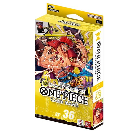 One Piece Card Game Starter Deck Yellow Eustass "Captain" Kid [ST-36]