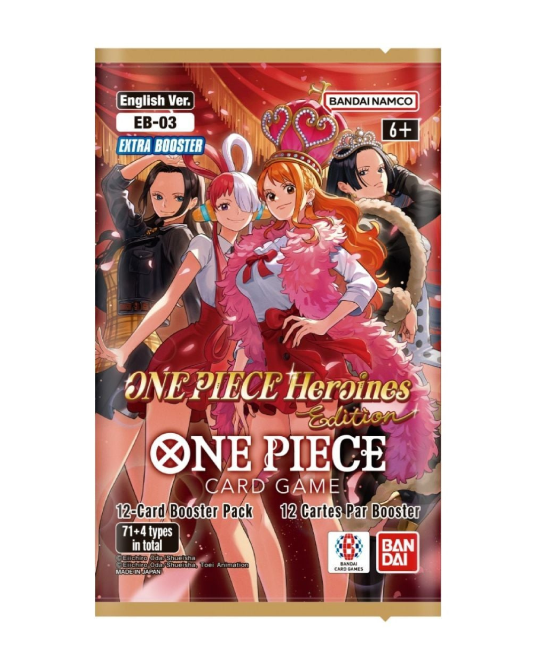 One Piece Card Game: Extra Booster – Heroines Edition [EB - 03] Booster Pack - Mu Shop