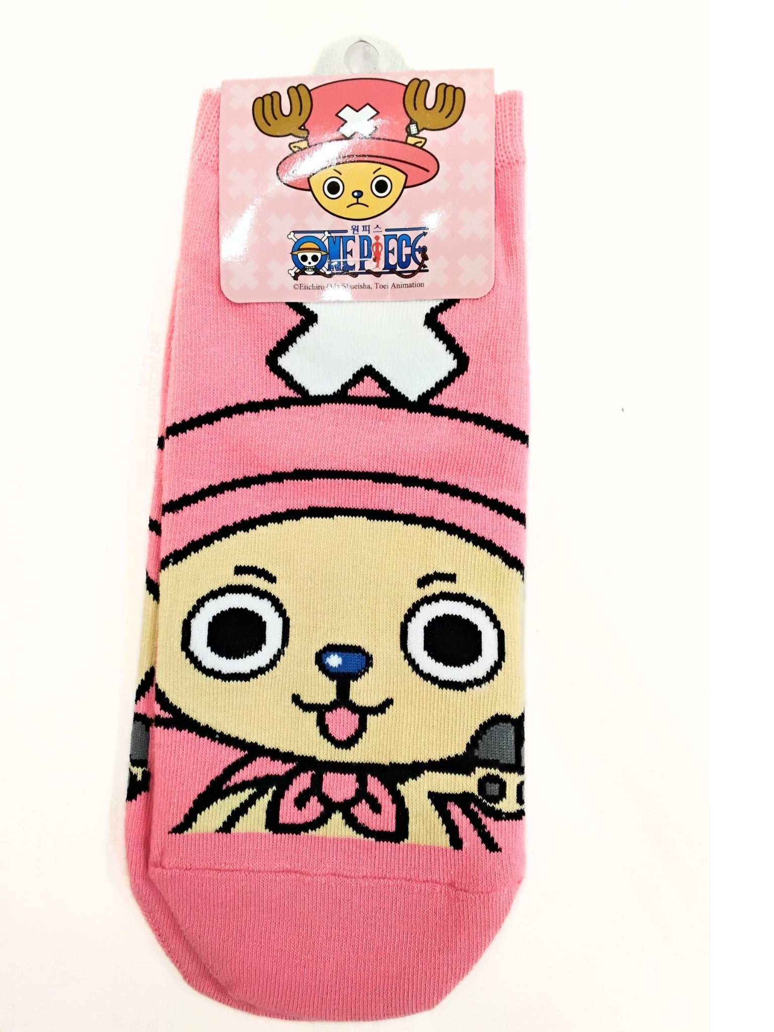 One Piece Chopper Ankle Socks – Pink - Mu Shop
