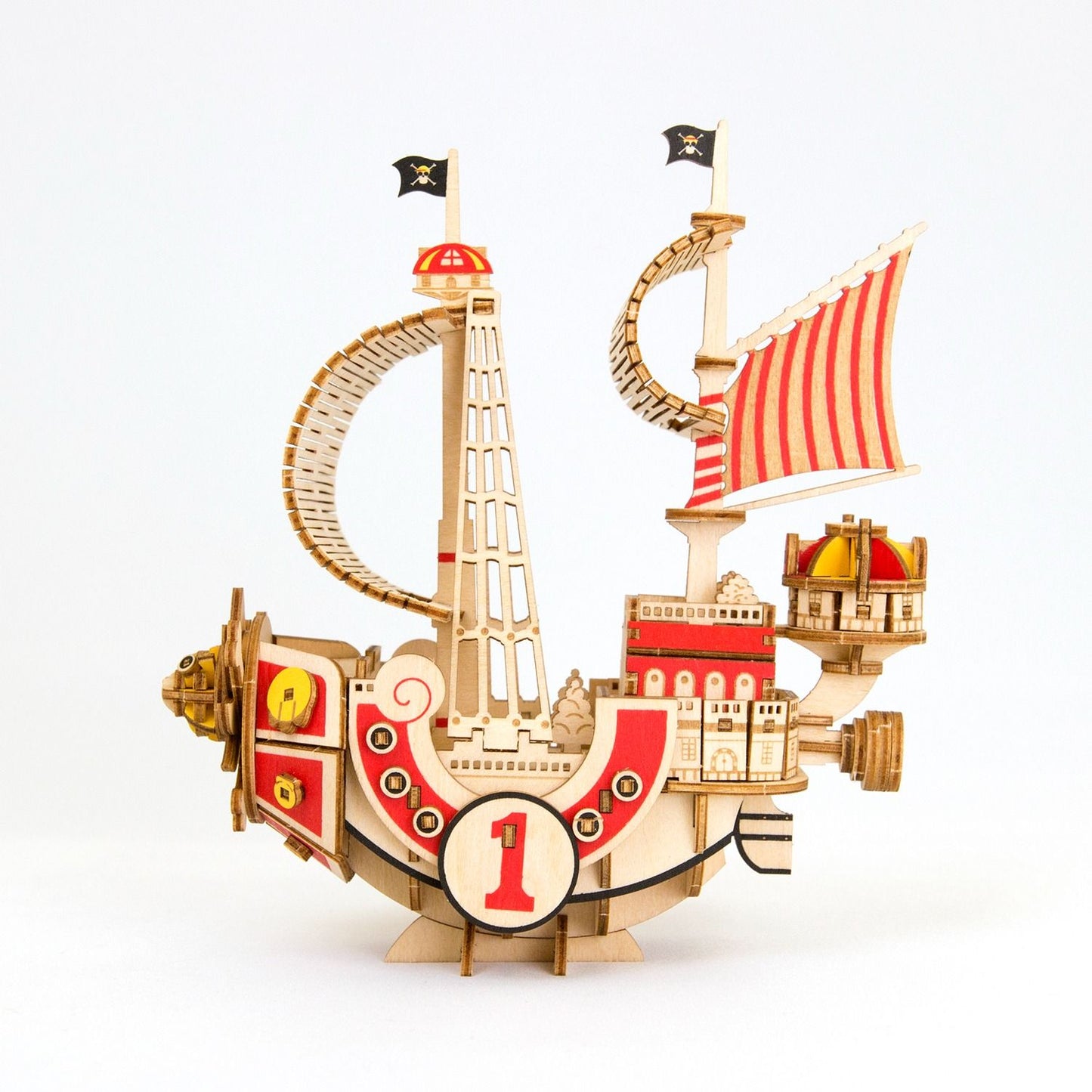 One Piece Thousand Sunny –Wa - Gu - Mi Wooden Art Model - Mu Shop
