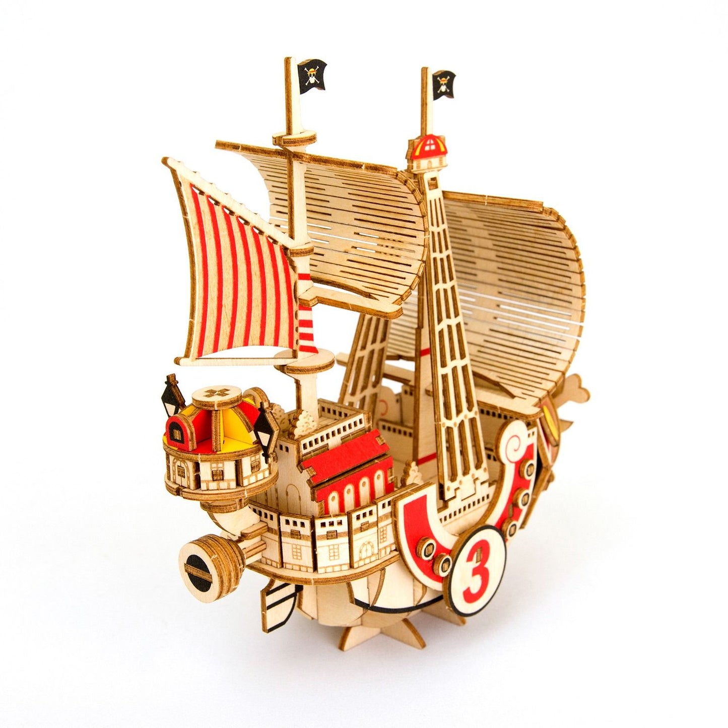 One Piece Thousand Sunny –Wa - Gu - Mi Wooden Art Model - Mu Shop