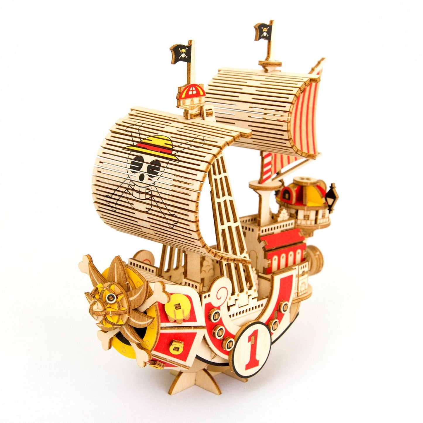 One Piece Thousand Sunny –Wa - Gu - Mi Wooden Art Model - Mu Shop