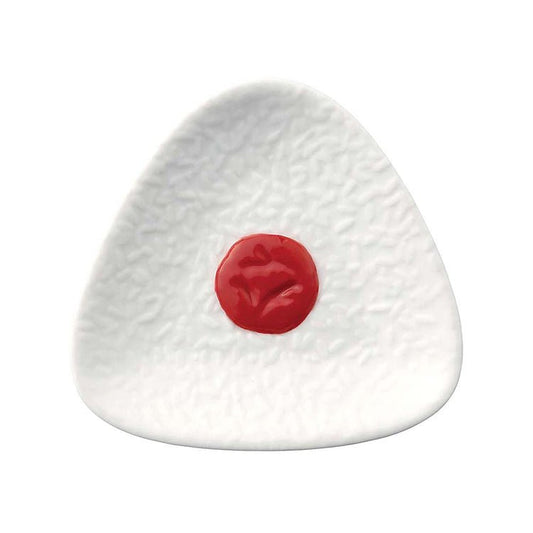 Onigiri Small Plate 9.6cm - Ume - Mu Shop