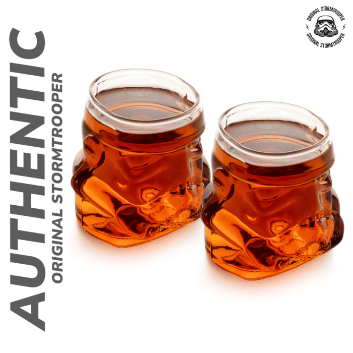 Original Stormtrooper Whisky Glasses (Set of 2) - Mu Shop