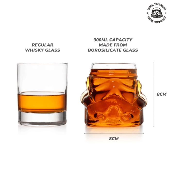 Original Stormtrooper Whisky Glasses (Set of 2) - Mu Shop