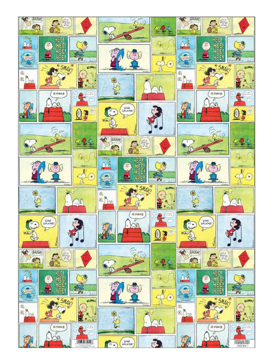 Peanuts Comic Strip Gift Wrapping Paper (Folded)