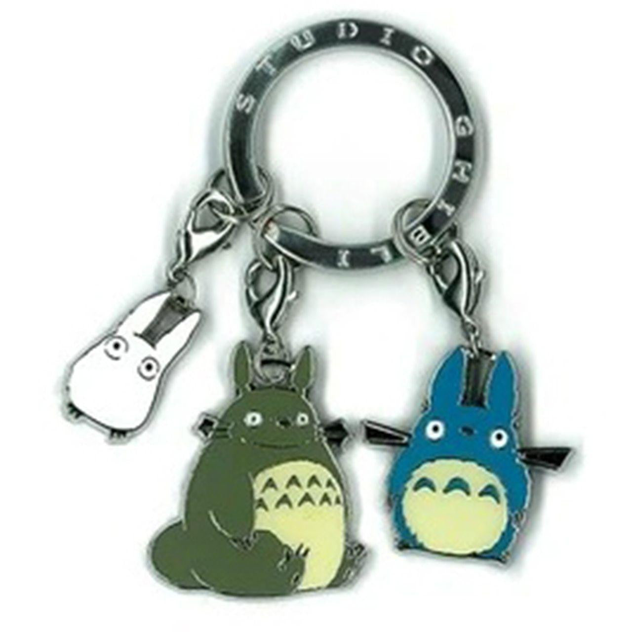 My Neighbor Totoro Three-Link Keyring Totoro