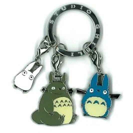 My Neighbor Totoro Three-Link Keyring Totoro