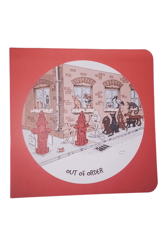 Out of Order Greeting Card - Mu Shop