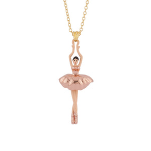 PAS DE DEUX PINK GOLD NECKLACE - Mu Shop