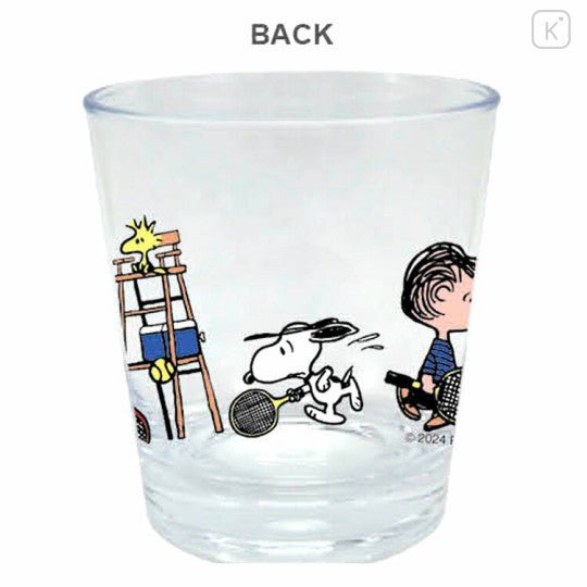 Peanuts Acrylic Tumbler - Tennis Scene - Mu Shop