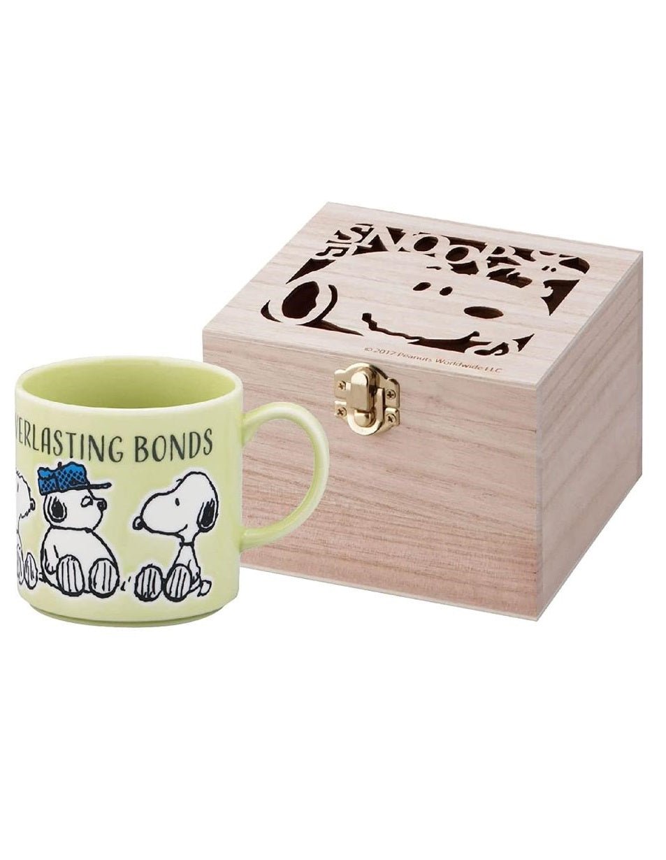 Peanuts Everlasting Bonds Mug with Wooden Box - Mu Shop