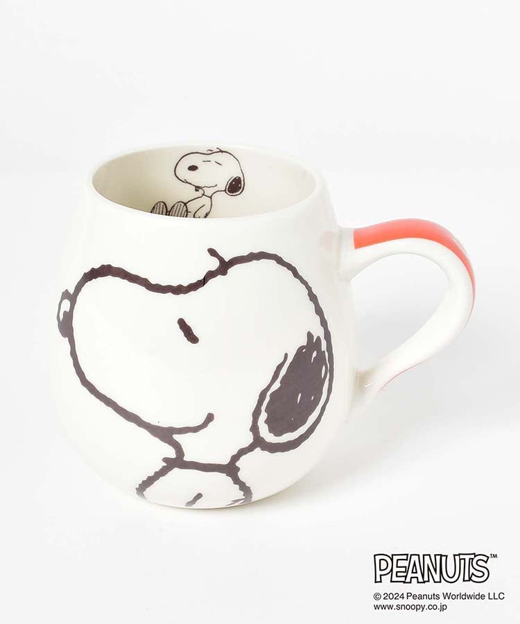 Peanuts Snoopy Round Ceramic Mug - Mu Shop