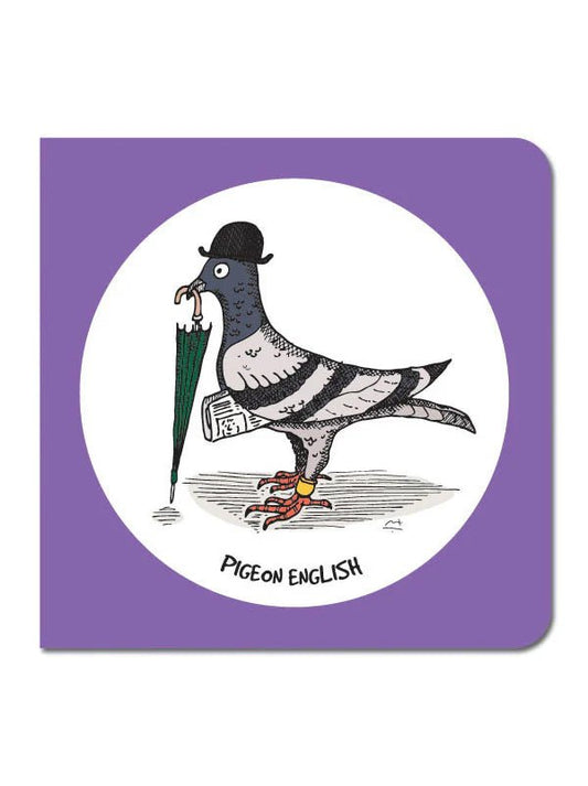 Pigeon English Greeting Card - Mu Shop
